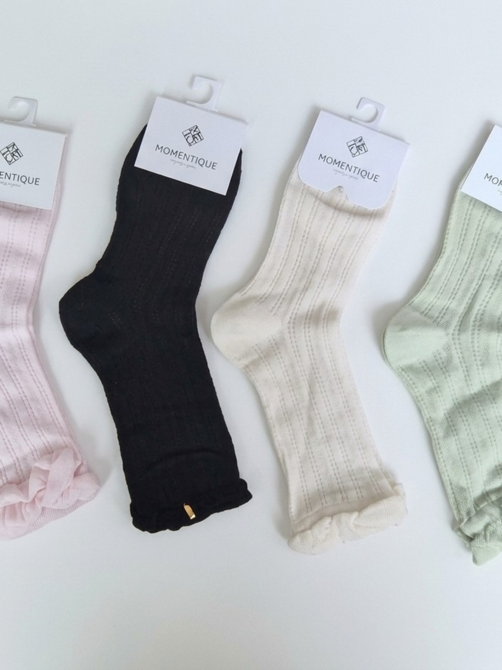 Women’s Ribbed Crew Summer Socks